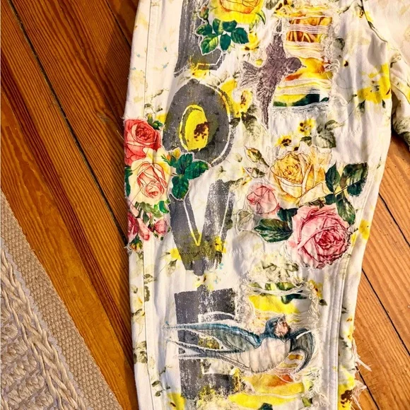 MAGNOLIA PEARL FLORES MINER PANTS # 427 - Picture 4 of 6